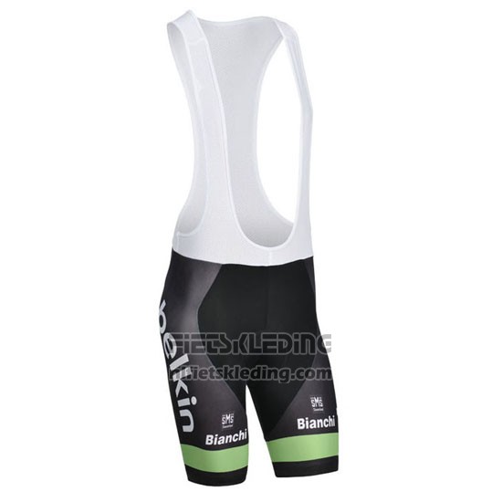 2014 Fietskleding Belkin Groen en Zwart Korte Mouwen en Koersbroek
